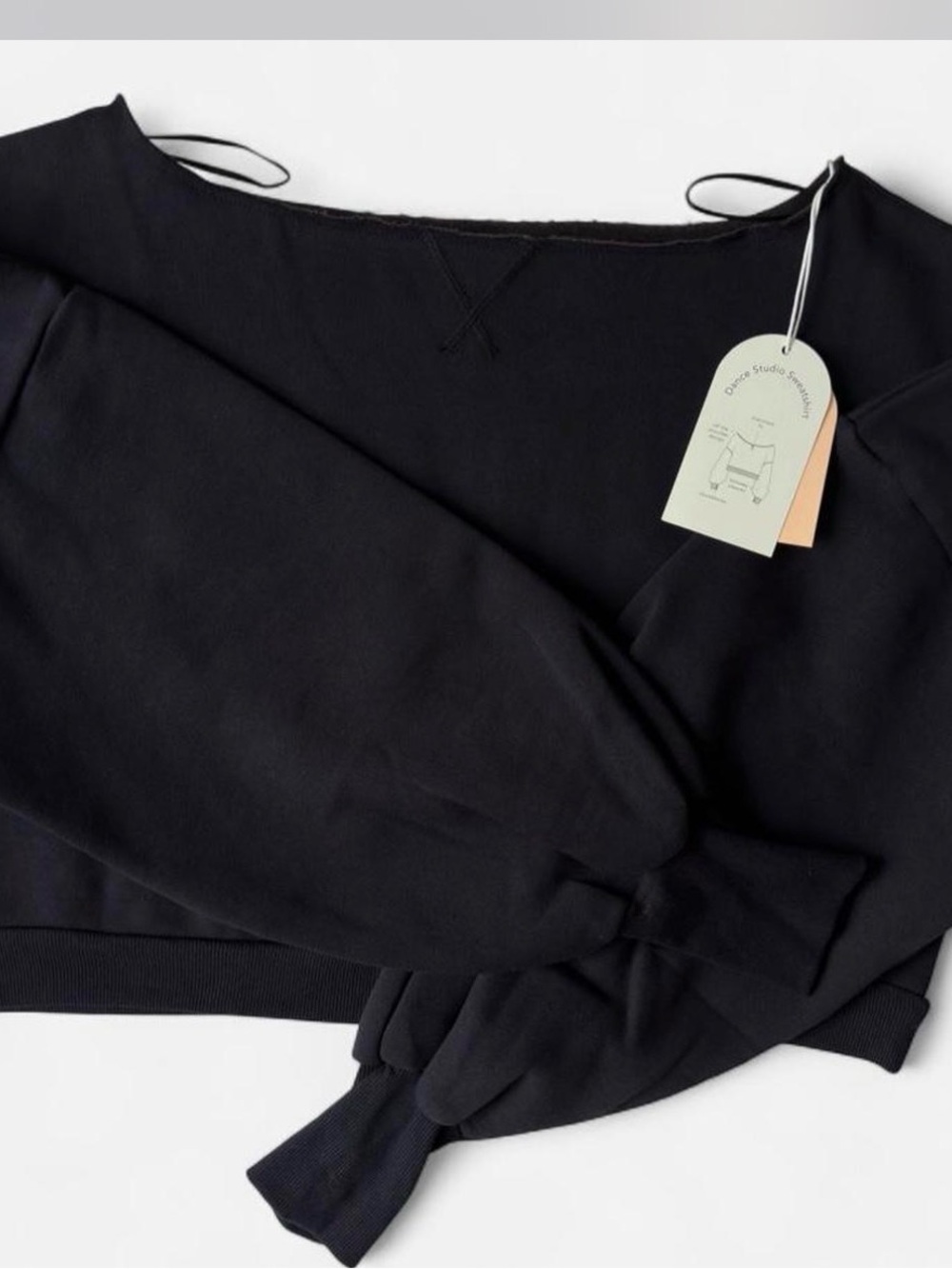 NWT Blogilates Dance Studio Off The Shoulder Sweatshirt M